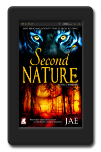 Cover of the lesbian paranormal romance Second Nature by Jae