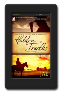 Cover of the lesbian historical romance Hidden Truths