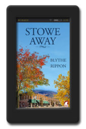 Cover of the lesbian romance Stowe Away by Blythe Rippon