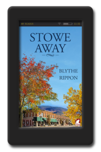 Cover of the lesbian romance Stowe Away by Blythe Rippon