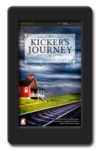 Cover of the historical lesbian romance Kicker's Journey by Lois Cloarec Hart
