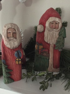 Caren Werlinger Carved Santas