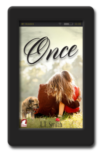 Cover of the lesbian romance Once by LT Smith