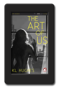 Cover of the second chance romance The Art of Us by KL Hughes