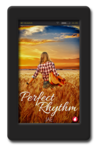 Cover of the lesbian slow-burn romance Perfect Rhythm by Jae