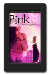 Cover of th lesbian fiction Pink by KD Williamson