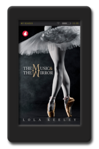 Cover of the lesbian romance The Music and the Mirror by Lola Keeley