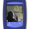 Image of the audiobook cover of the lesbian romance The Art of Us by KL Hughes