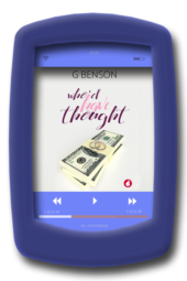 Audiobook cover of the lesbian fake-relationship romance Who'd Have Thought by G Benson