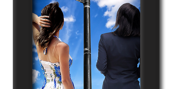 Cover of the lesbian romance One Way or Another by A.L. Brooks