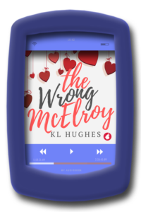 Audiobook cover of the amusing, charming lesbian romance The Wrong McElroy by Kl Hughes