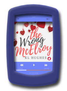 Audiobook cover of the amusing, charming lesbian romance The Wrong McElroy by Kl Hughes