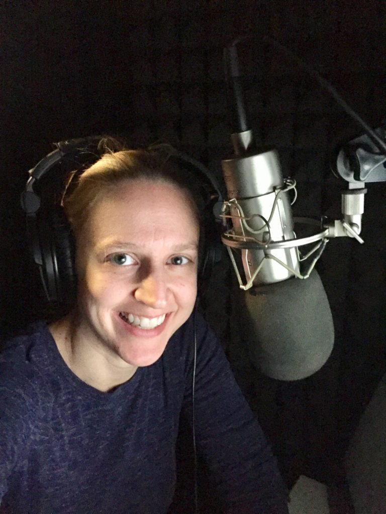 Angela Dawe, narrator