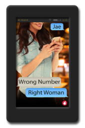 slow-burn lesbian romance Wrong Number, Right Woman by Jae
