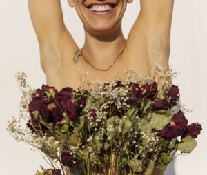 Body Hair with Flowers