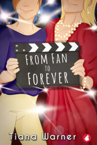 Cover of the lesbian romance From Fan to Forever